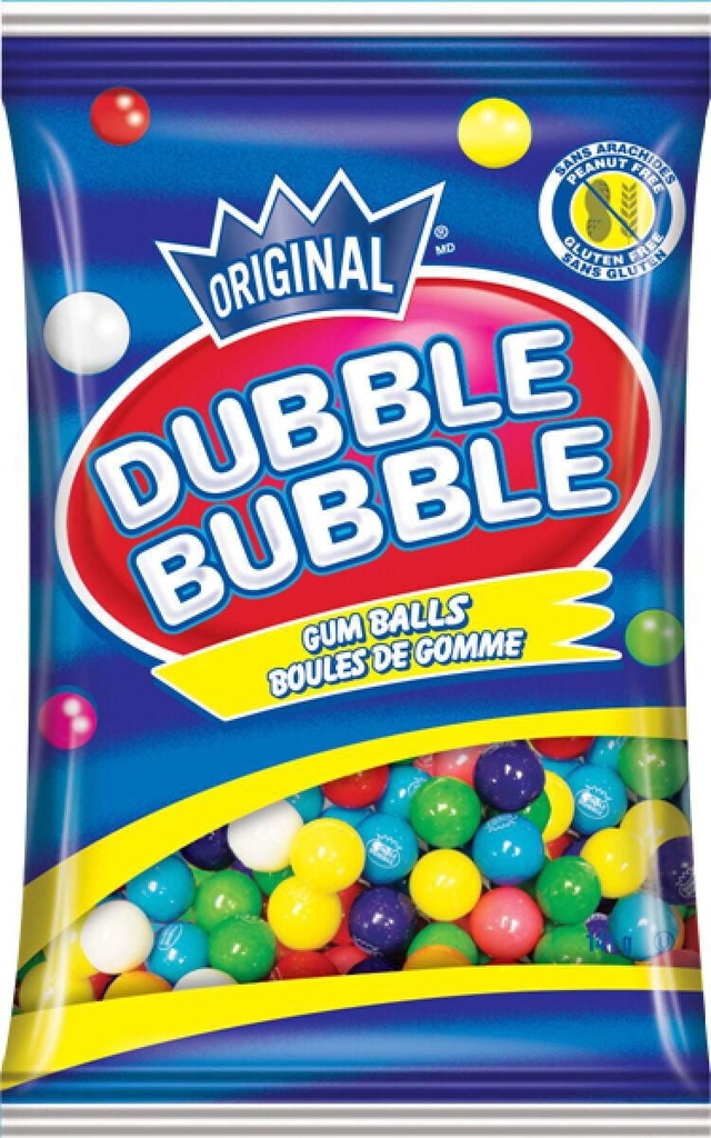 Sac peg Dubble Bubble gomme