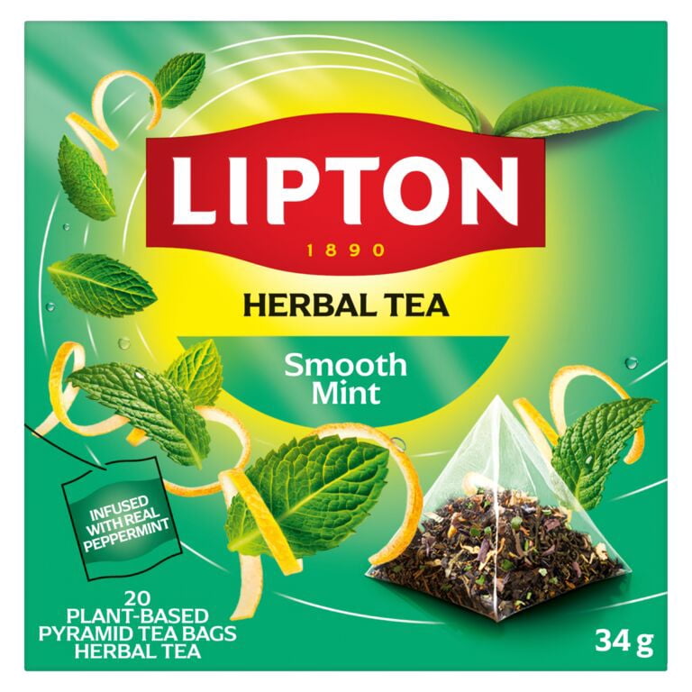 LIPTON Menthe Onctueuse Herbal Pyramid