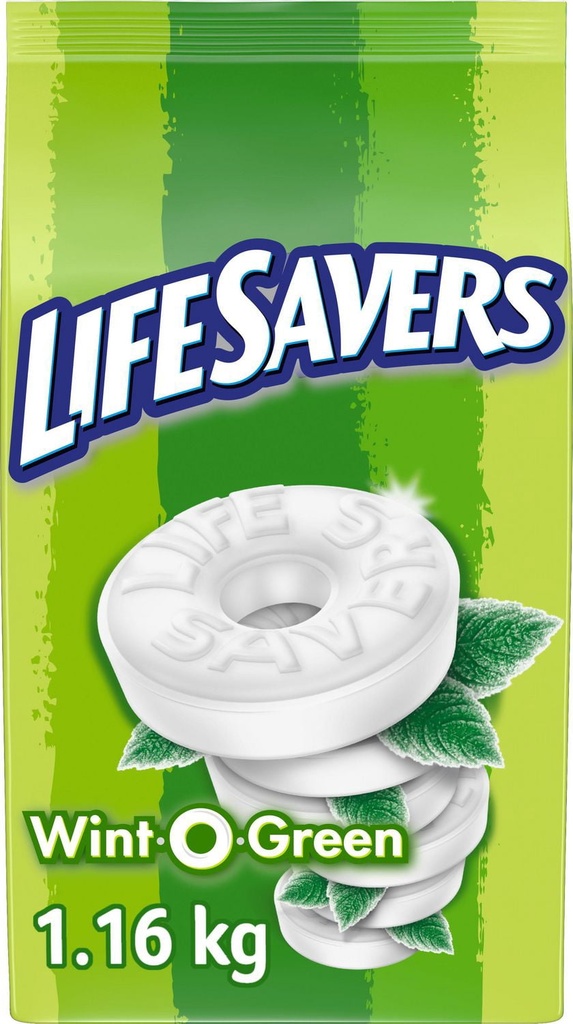 Life Savers LifeSavers Wint-O-Vert Mints, 1,16 kg