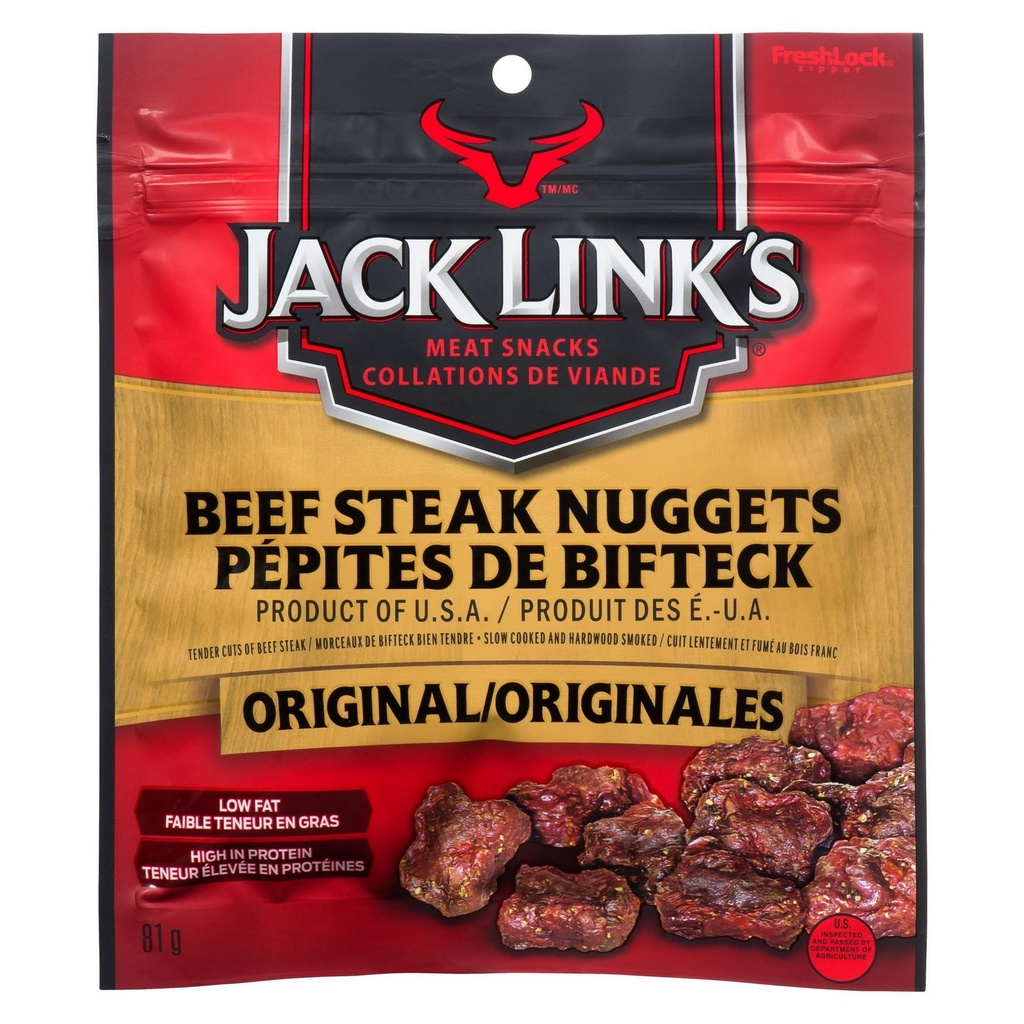 JACK LINK'S (fr) Jack Link's Pepites de Bifteck Originale 81G