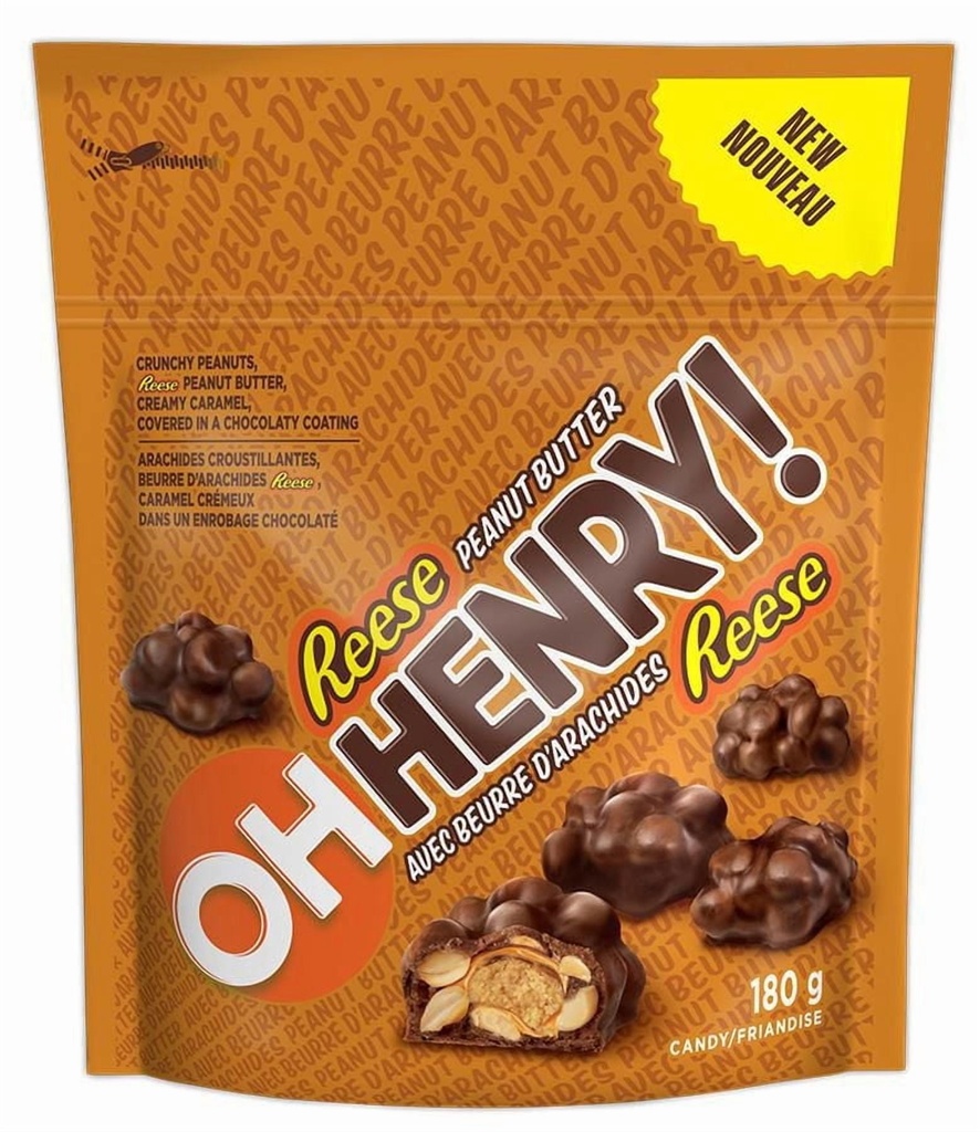 Bouchées OH HENRY! avec beurre d'arachides REESE