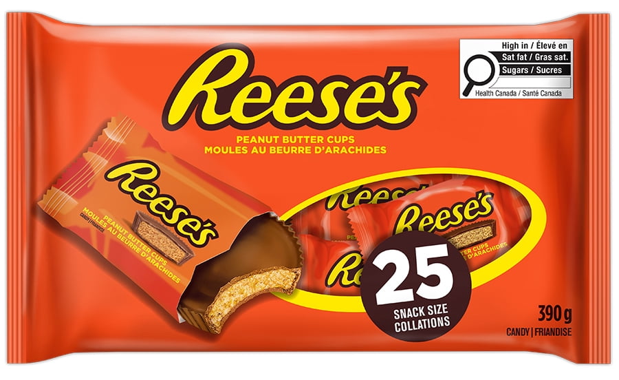 REESE's Moules au Beurre d'Arachides, 25 Unités