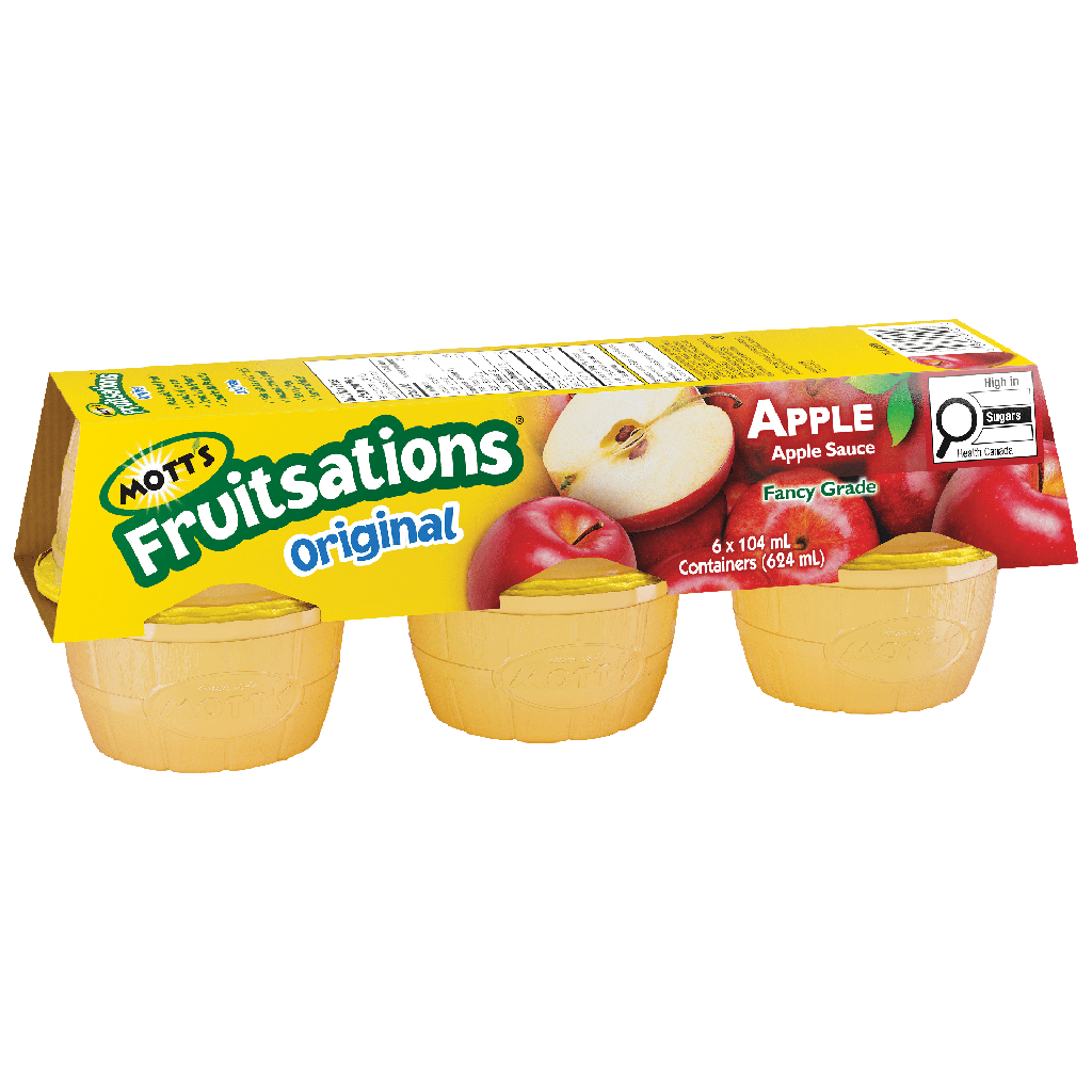 Fruitsations de Mott's Mott's Fruitsations Compote de Pommes Originale