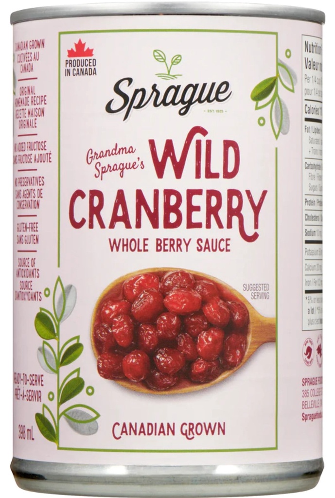 CRNBRRY JELLY SAUCE - FRENCH