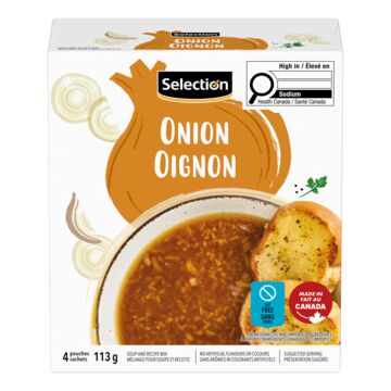 Selection Mélange à soupe à l'oignon