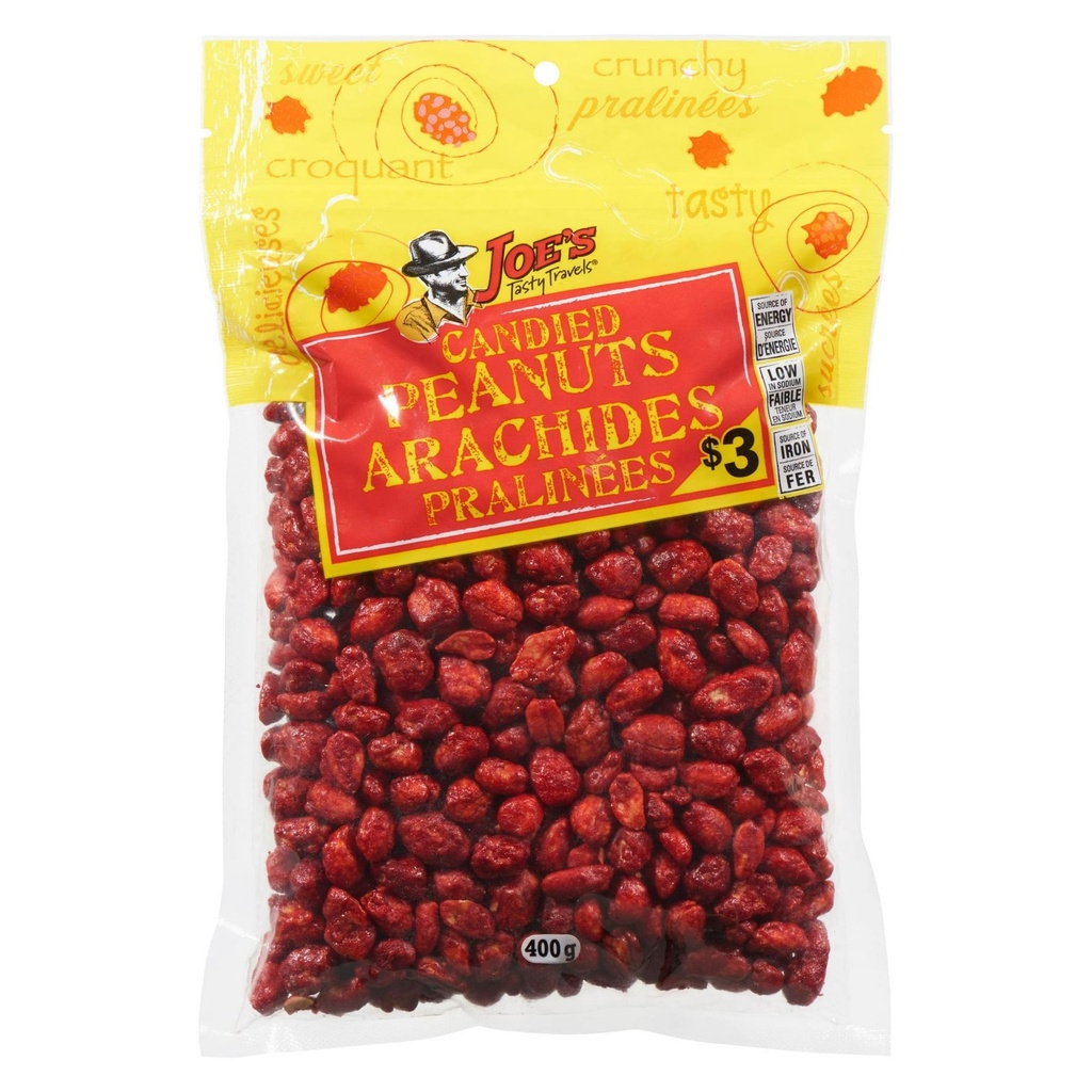 Joe's Tasty Travels les savoureux voyages de joe arachides confites