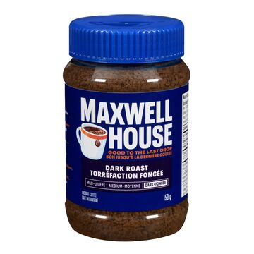 Maxwell House Café instantané à torréfaction corsée