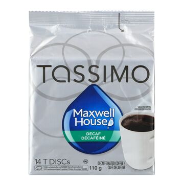 Maxwell House Dosettes T-Discs de café Décaféiné