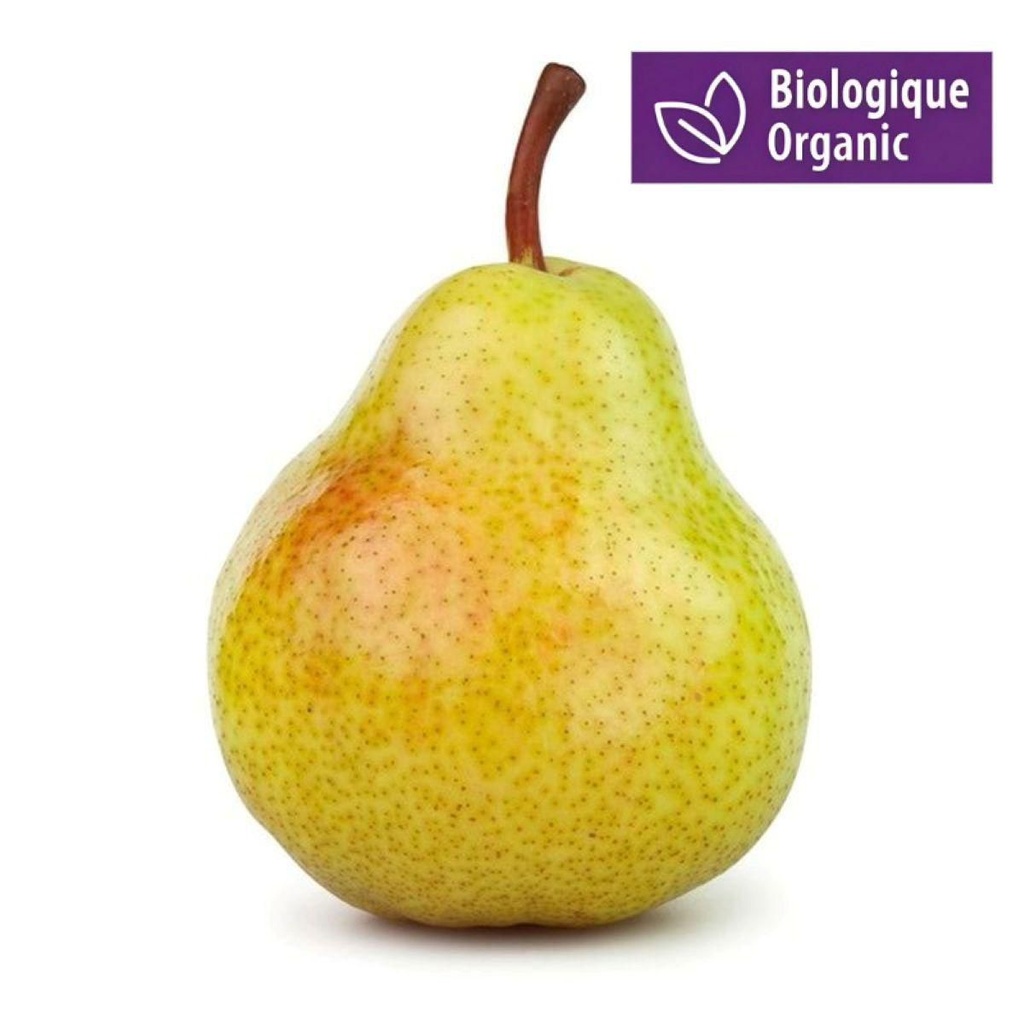 Poires, Bartlett biologiques Mon marché fraîcheur Sac de 907 g (2 lb)