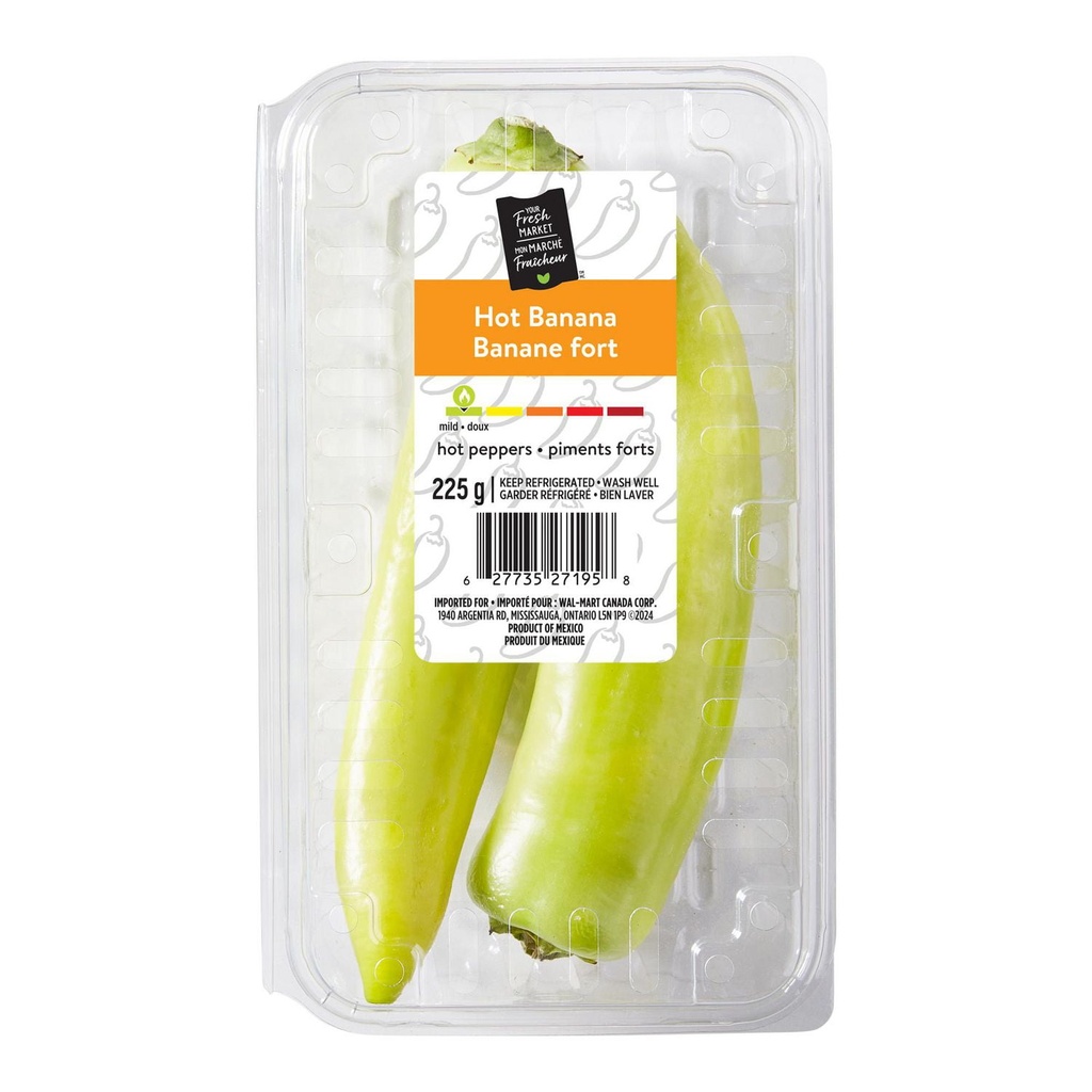 Piments banane Mon marché fraîcheur 225g
