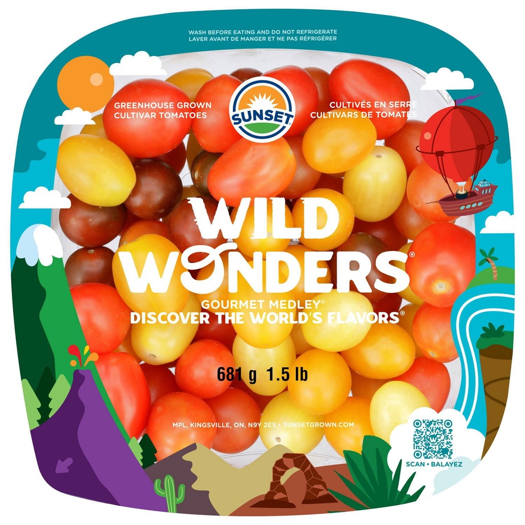 Tomates Medley SUNSET Wild Wonders Tomates Medley SUNSET Wild Wonders, 1,5&nbsp;lb