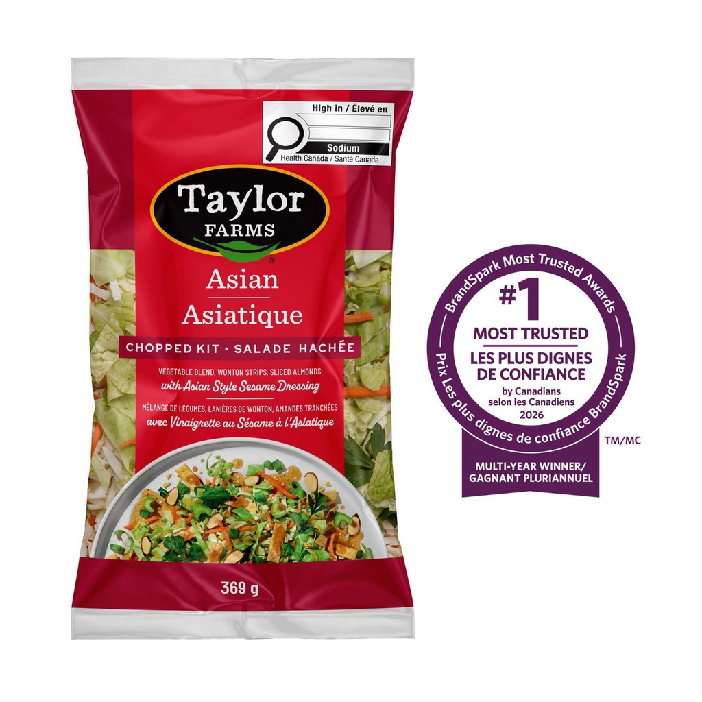 Taylor Farms Asian Salade Hachee 369g