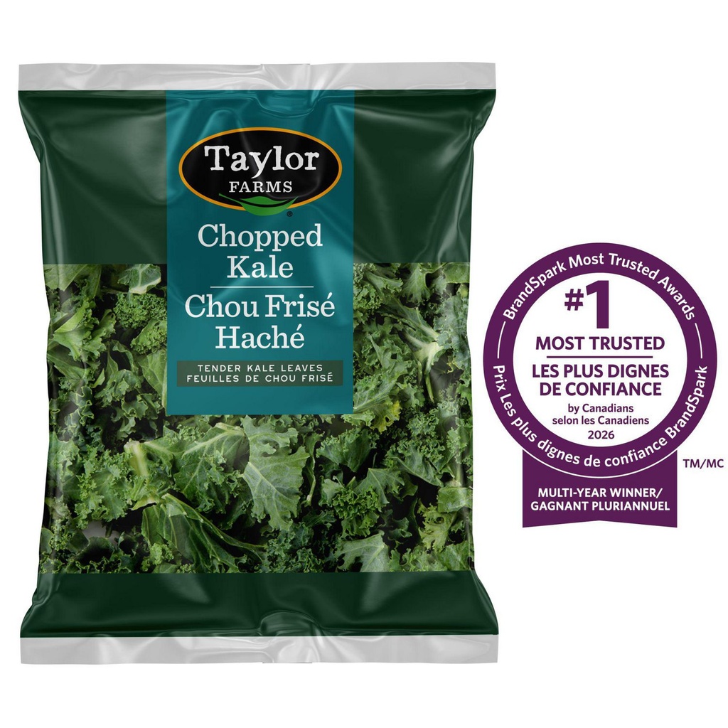 Kit de salade de chou frisé haché Taylor Farms 454 g