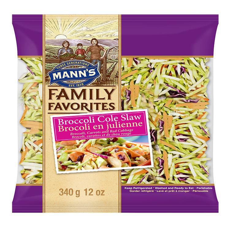 Brocoli en julienne Family Favourites de Mann's 12 oz