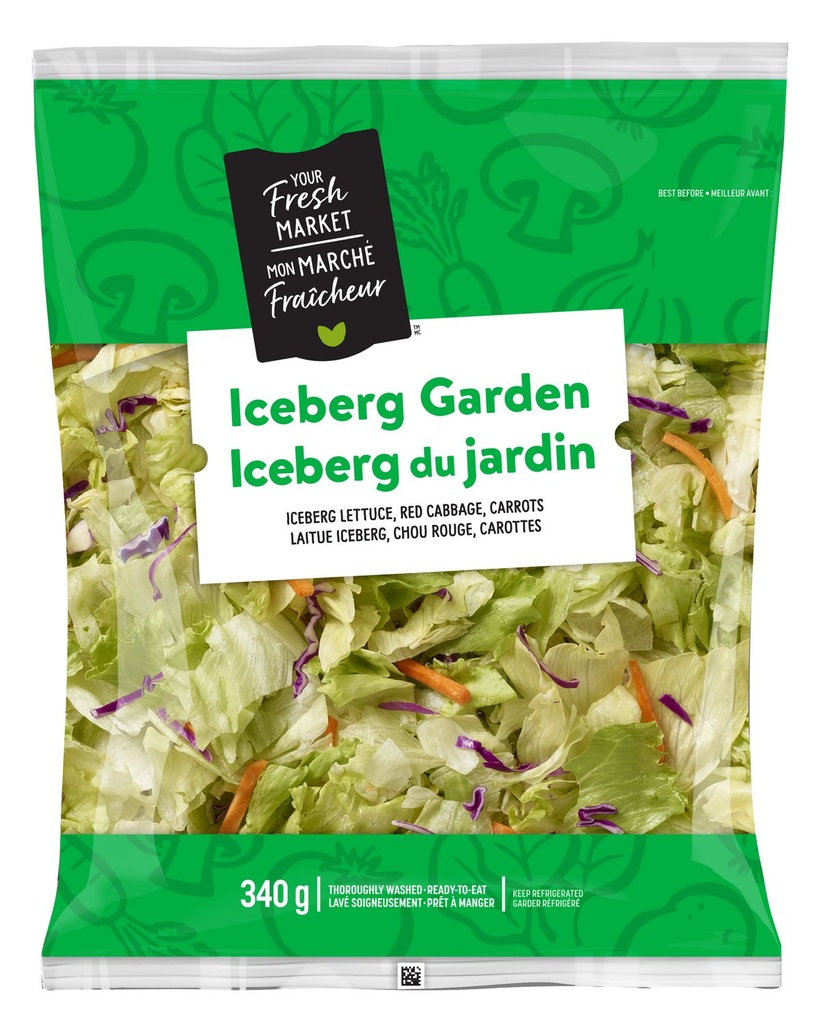 Fresh Express Salade Iceberg du jardin Mon marché fraîcheur 340g