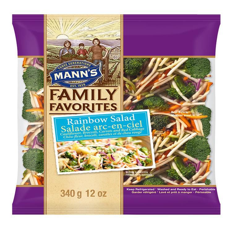 Salade arc-en-ciel Family Favourites de Mann's 12 oz