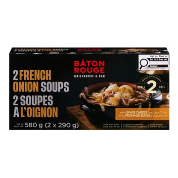 Bâton Rouge Soupes à l'oignon surgelées