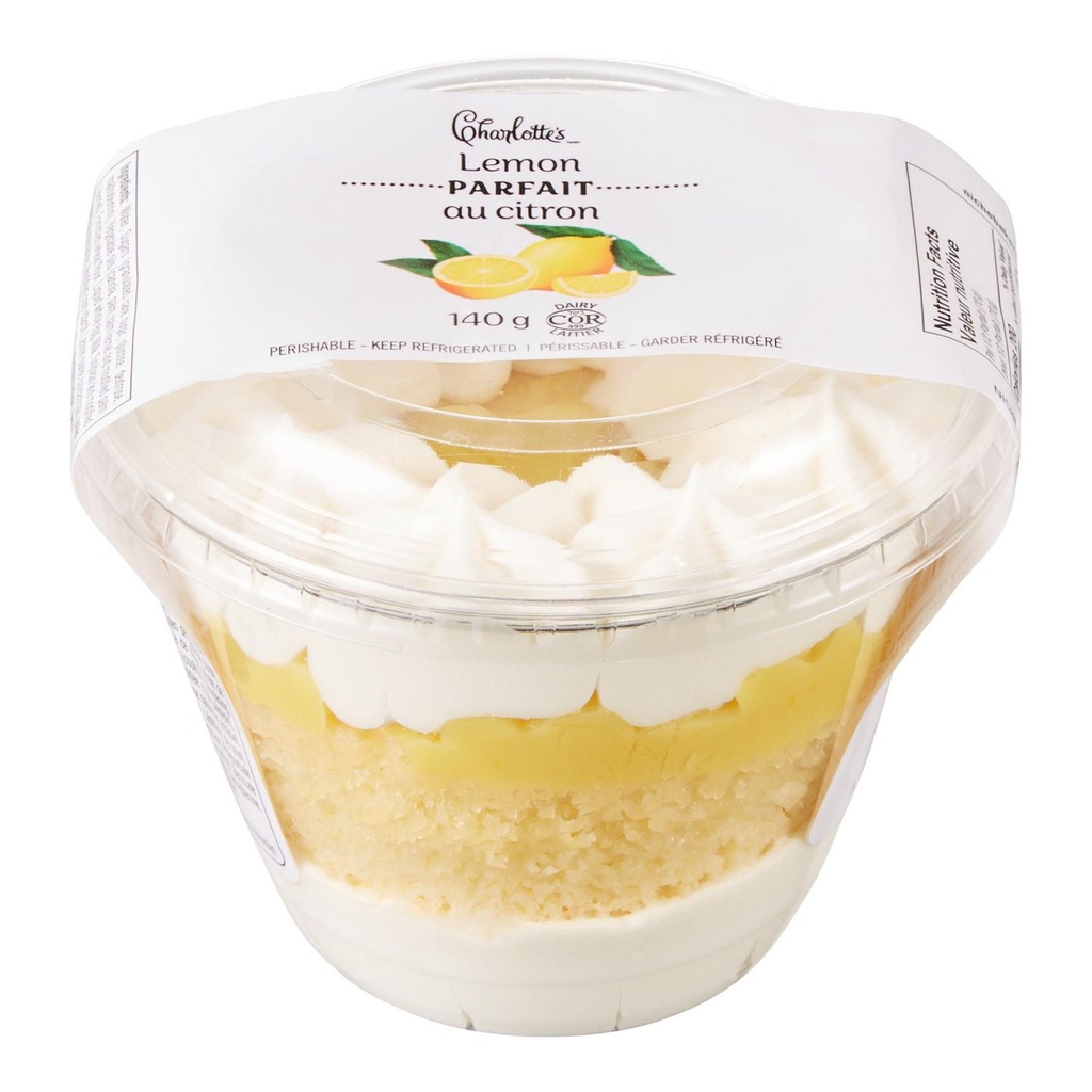 Charlotte's Mini parfait au citron Charlotte’s
