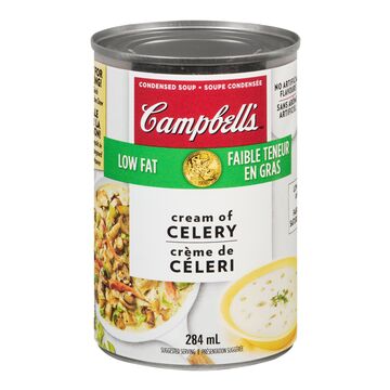 Soupe crème de céleri condensée