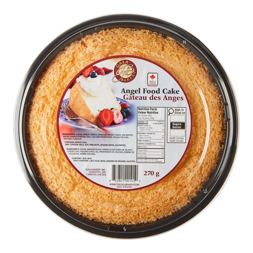 Gâteau des anges Gala Bakery