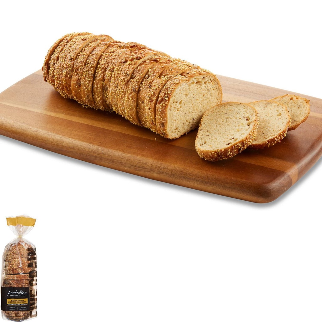 Pain artisanal aux cinq céréales de la côte ouest Portofino