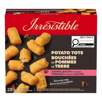 Irrésistible Bouchées de pommes de terre garnies surgelées
