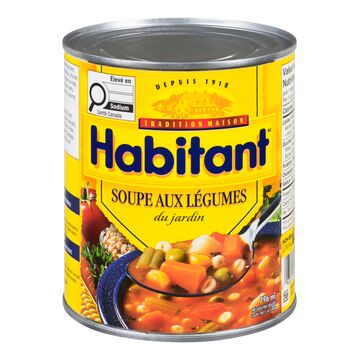 Habitant Soupe aux légumes du jardin prête-à-servir