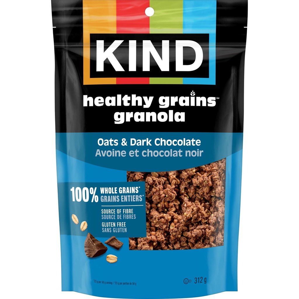 Kind Bar KIND Granola Avoine et chocolat noir, sac de 312 g