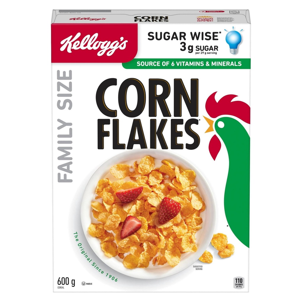 Céréales Kellogg's Corn Flakes 600 g
