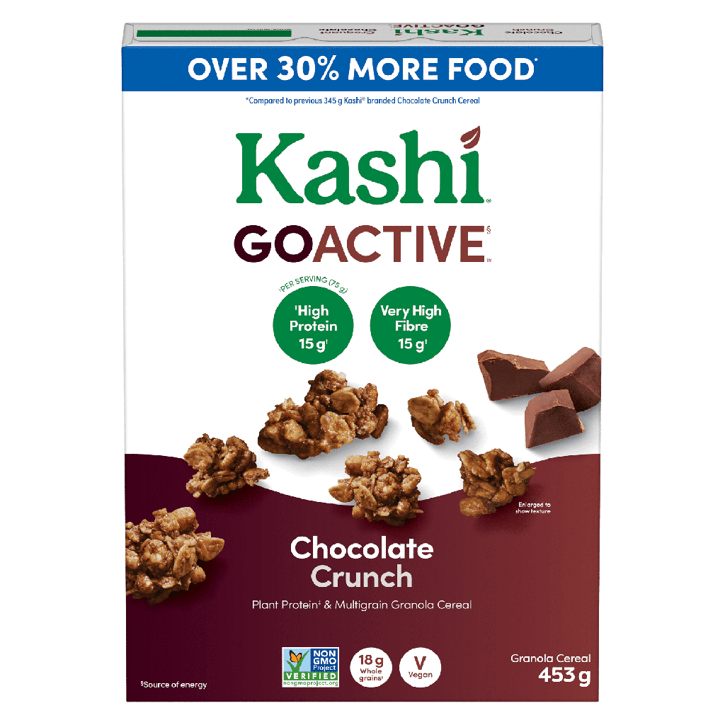 Kashi GoActive Croquant Céréales granola Kashi® GOACTIVE™ Croquant, 493 g
