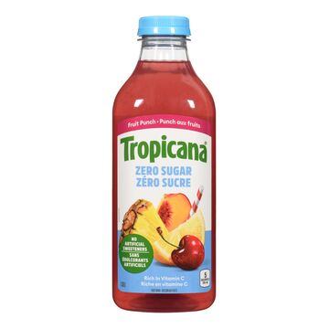 Boisson au punch aux fruits zéro sucre