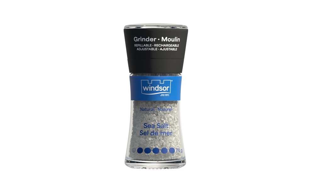 Windsor Canadian SEA SALT GRINDER - FRENCH