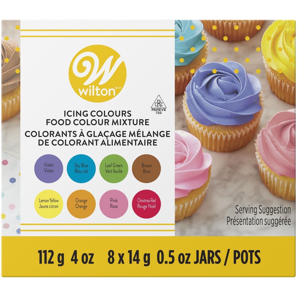 Ensemble de colorants à glaçage Wilton