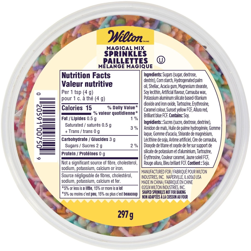 PAILLETTES MÉLANGE MAGIQUE WILTON 297g