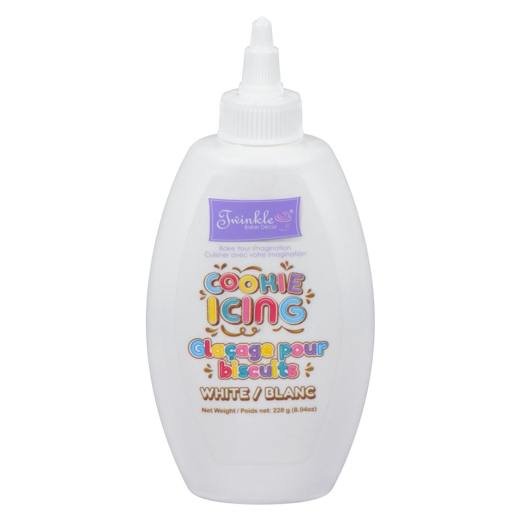 Glaçage pour biscuits blanc Twinkle
