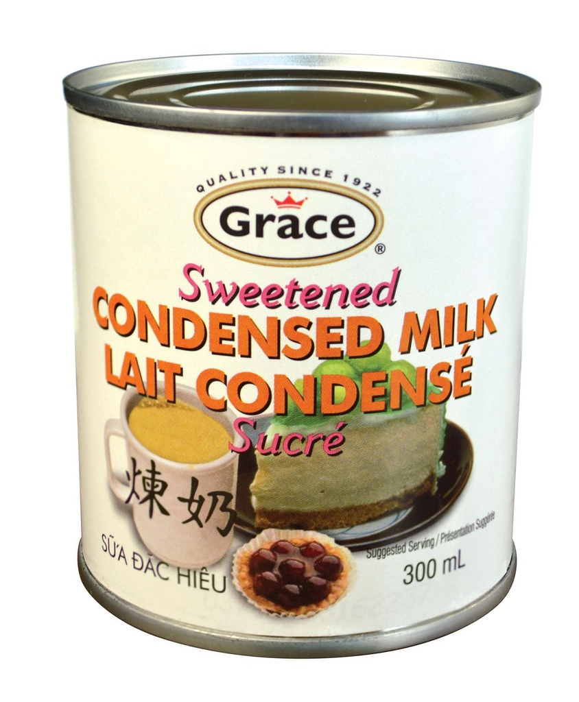 Lait condensé sucré de Grace, 300ml can