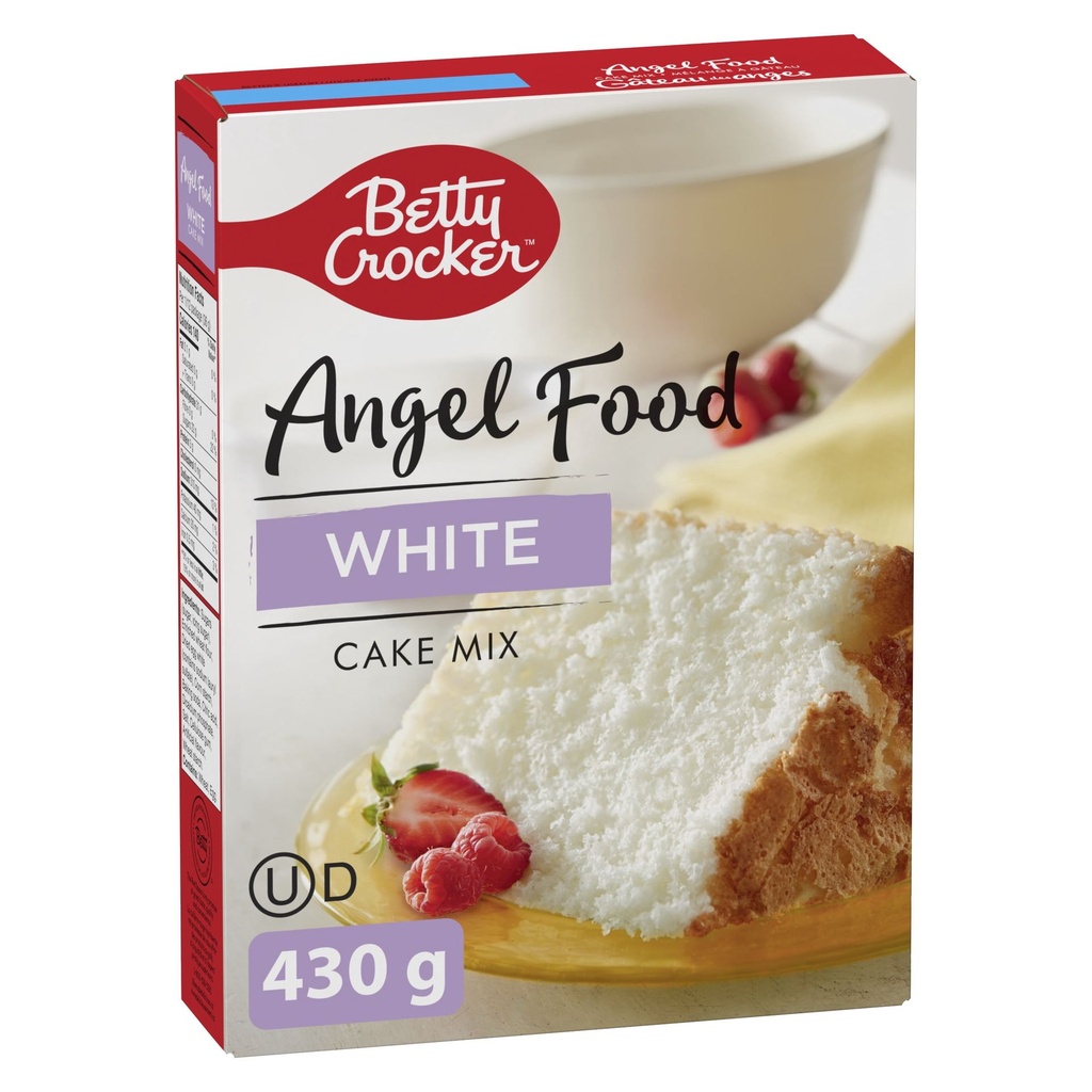 Mélange pour gâteau des anges Betty Crocker, blanc, 430 g, 12 portions