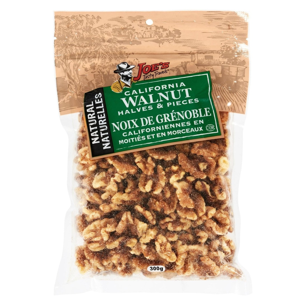 Joe's Tasty Travels Noix de grenoble californiennes en moitiés et en morceaux