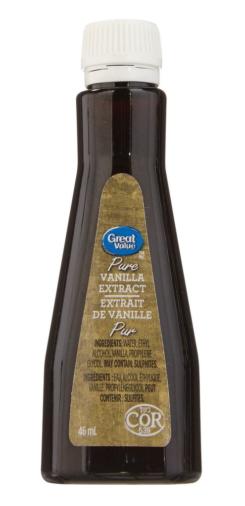 Great Value Extrait de Vanille Pur