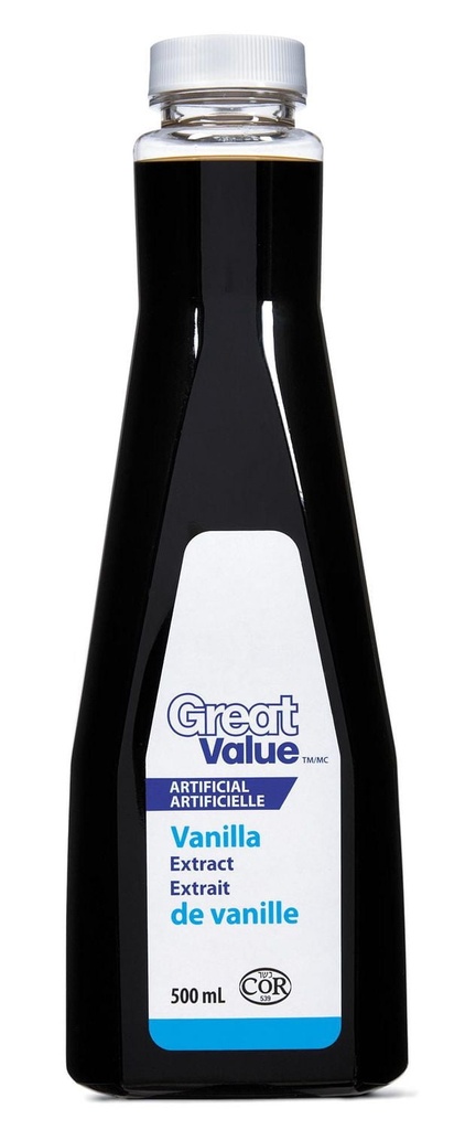 Great Value Extrait de Vanille Artificiel