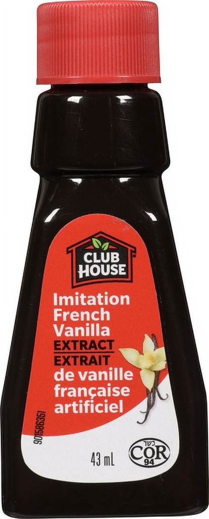 Club House, extraits, vanille française artificiel, 43ml