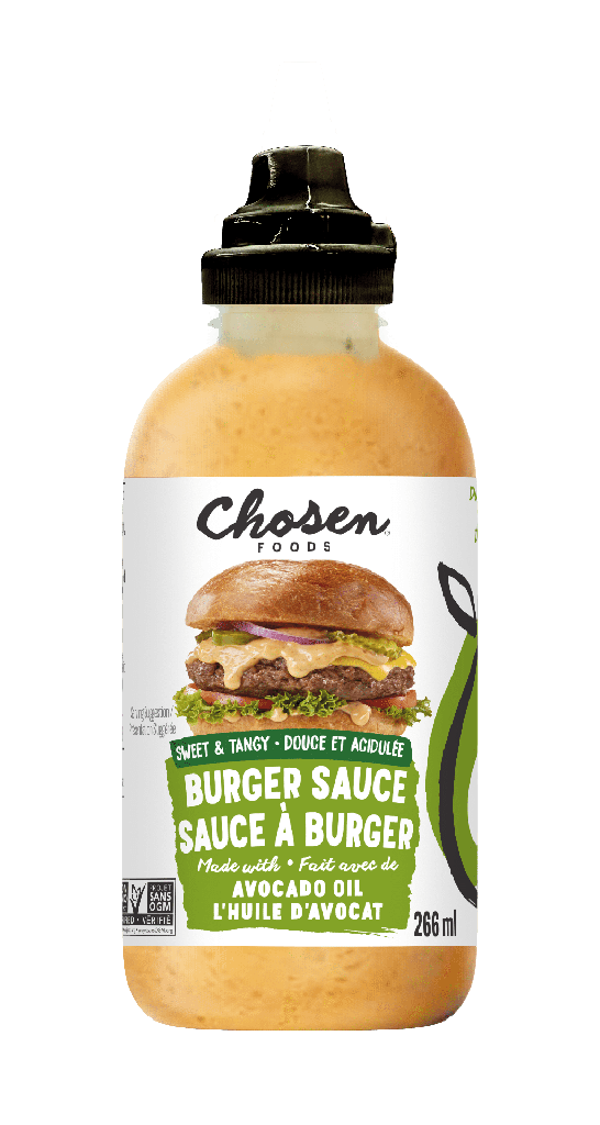 Douce Et Acidulee Sauce A Burger de Chosen Foods 266 ml