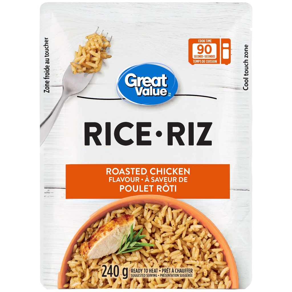 Riz à saveur de poulet rôti Great Value