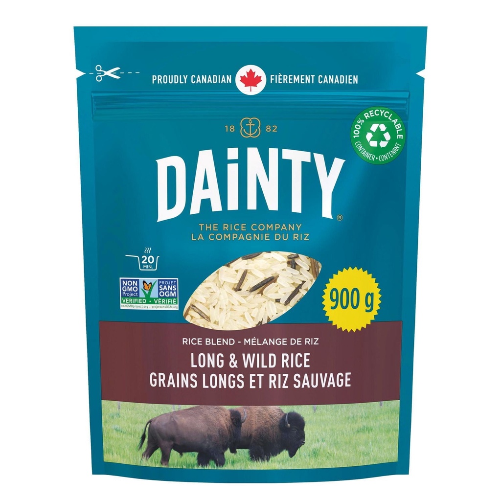 Dainty Mélange riz à grains longs et riz sauvage