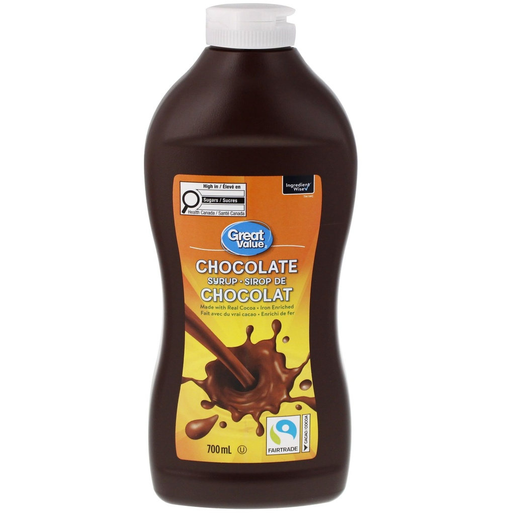 Great Value Sirop de Chocolat