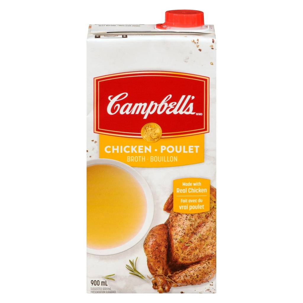 Campbell's® Bouillon de Poulet Prêt à Utiliser, Stable à Température Ambiante