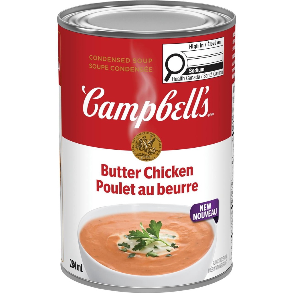 Campbell's® Soupe Condensée au Poulet au Beurre, Stable à Température Ambiante