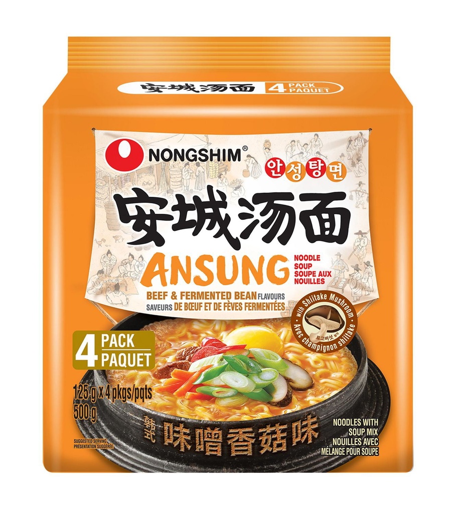 NONGSHIM CANADA INC. Nongshim Ansungtangmyun Soupe de Nouilles