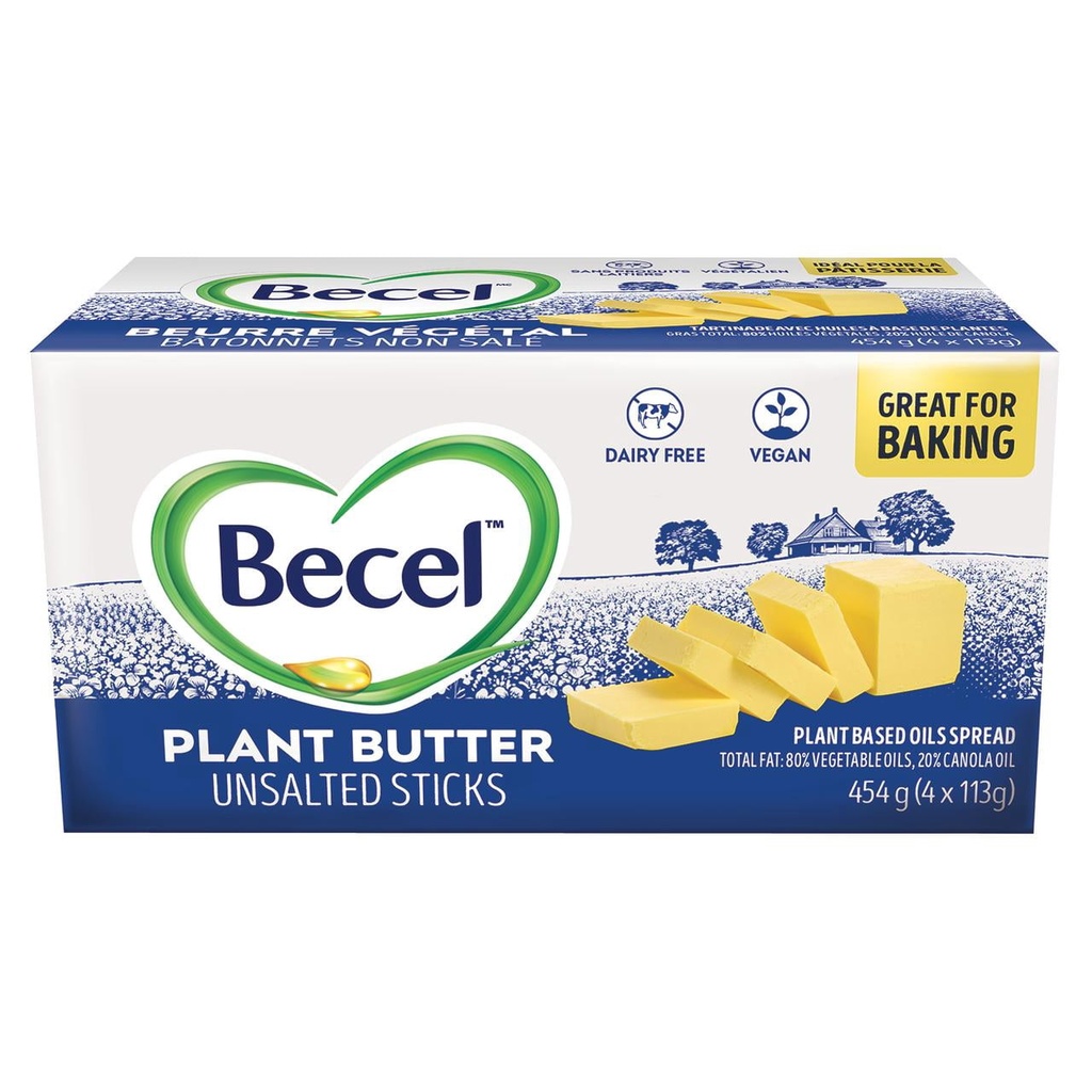 Becel Margarine Bâtonnets Non Salés