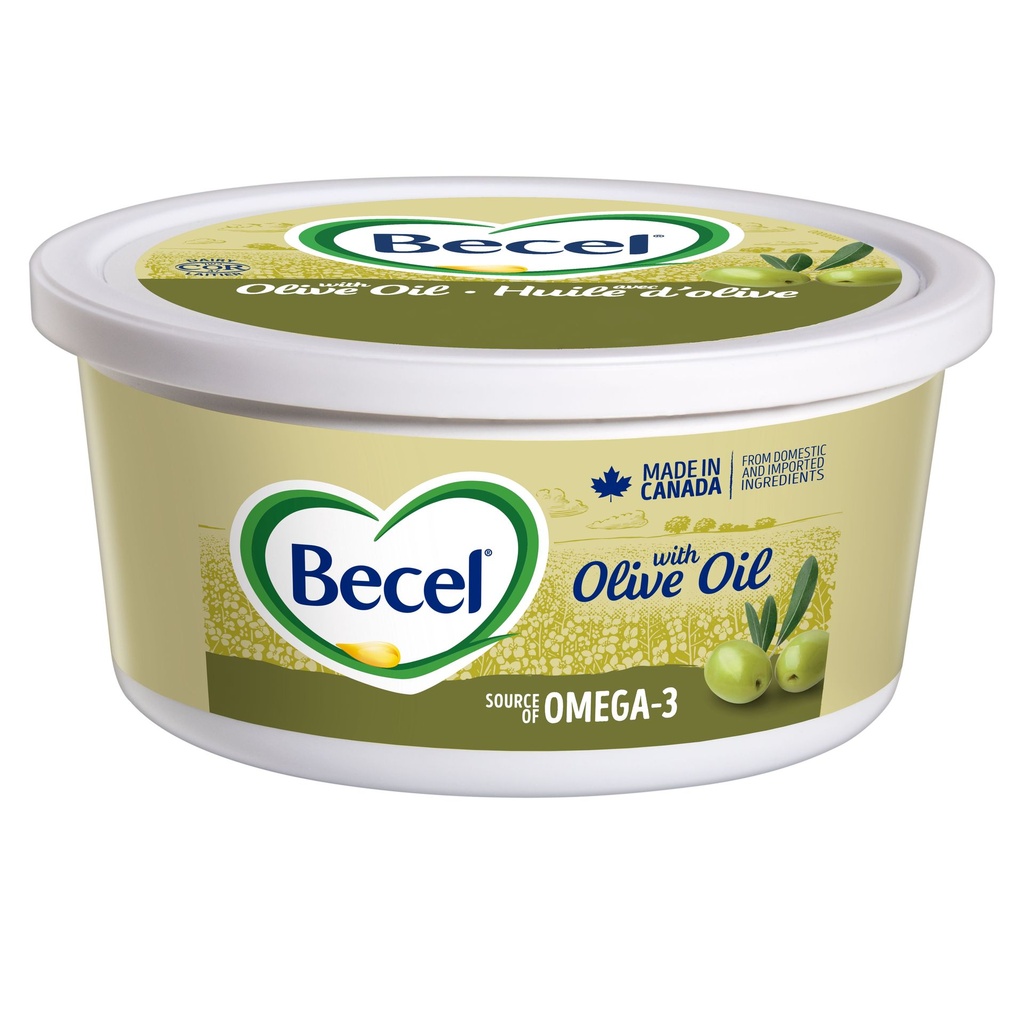 Margarine Becel avec huile d'olive